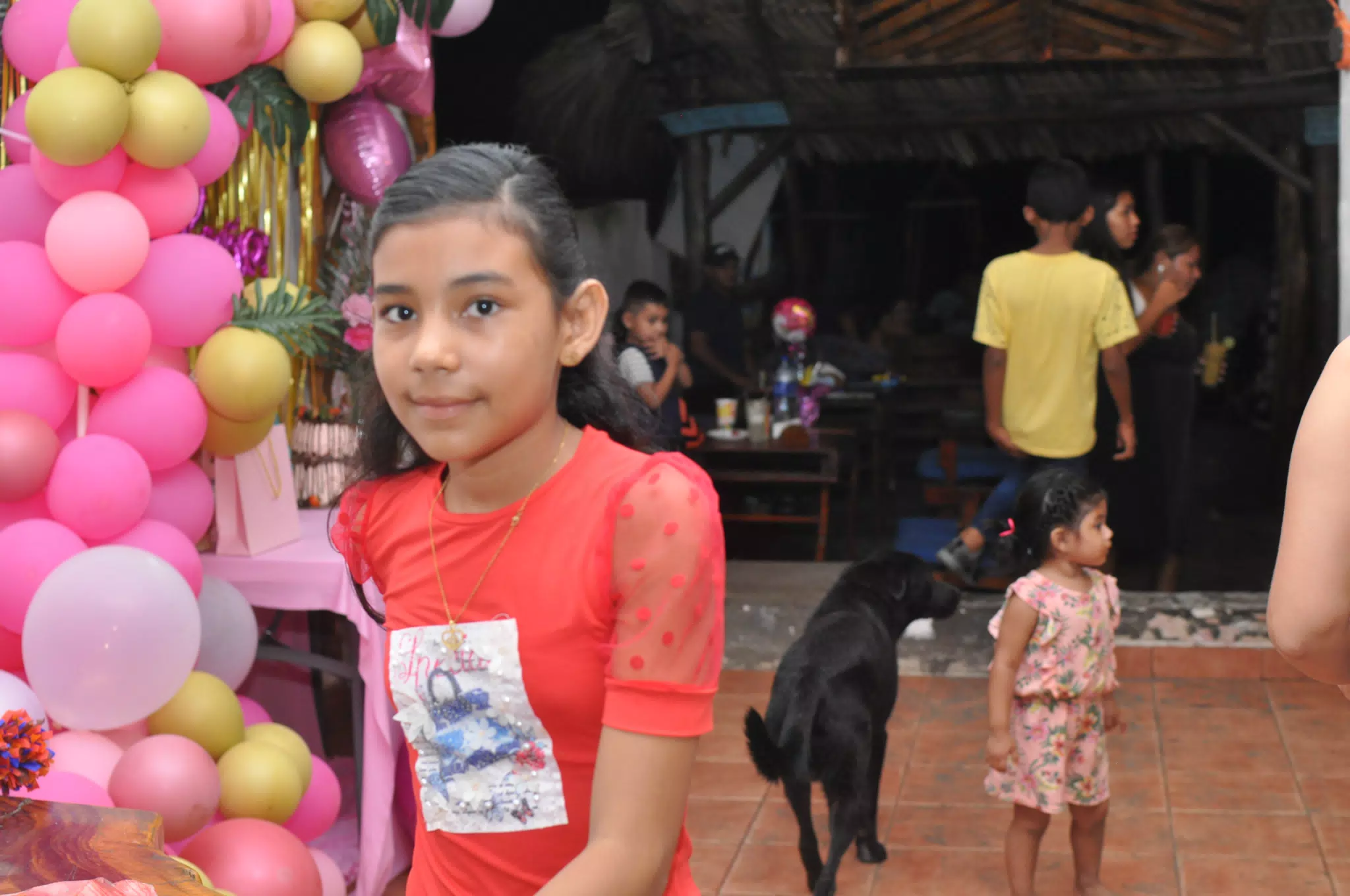 Girl at Company Party