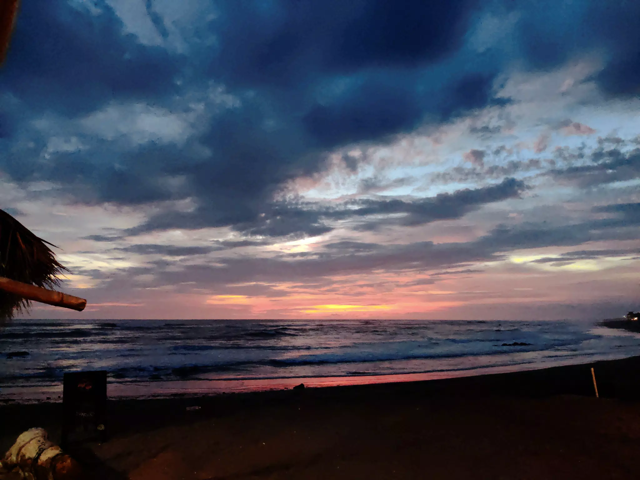 Sunset in Las Peñitas
