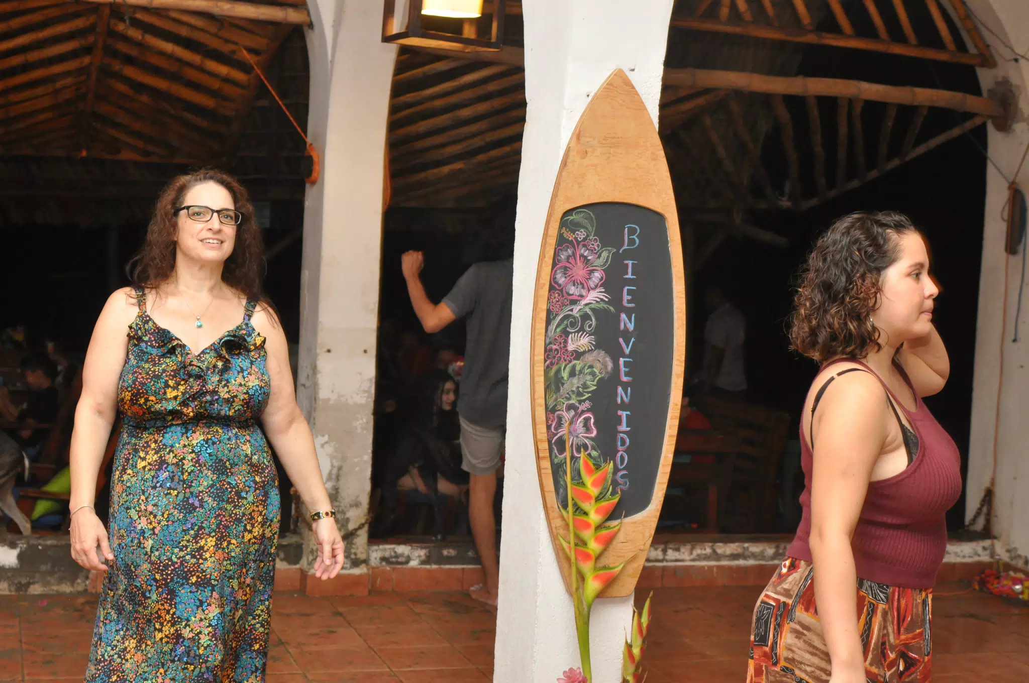 Dominica and Ivonne at the Simple Beach August Party