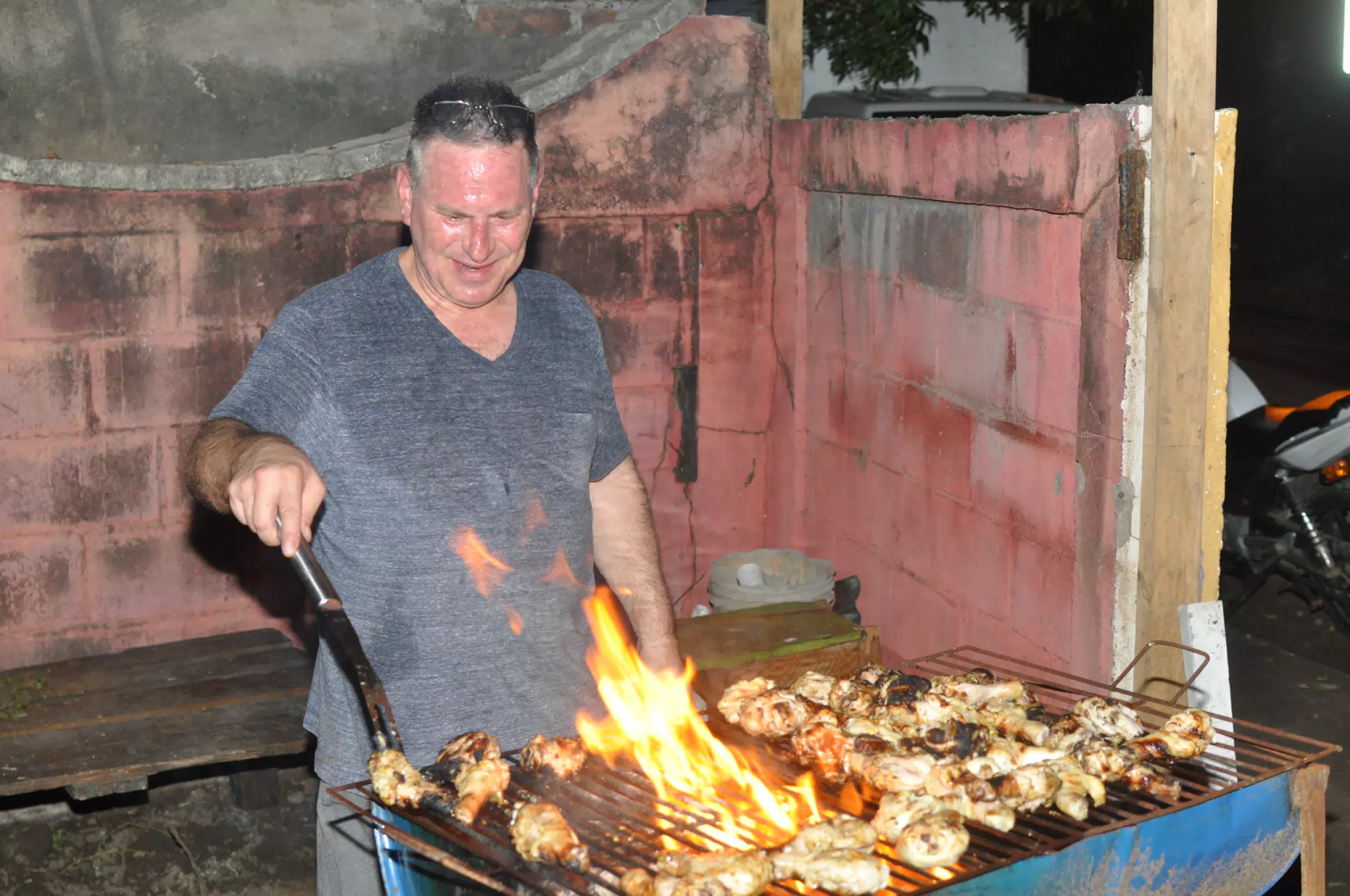 Paul on the Barbeque