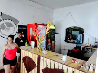 Ivonne & Juan Carlos Doing Party Prep