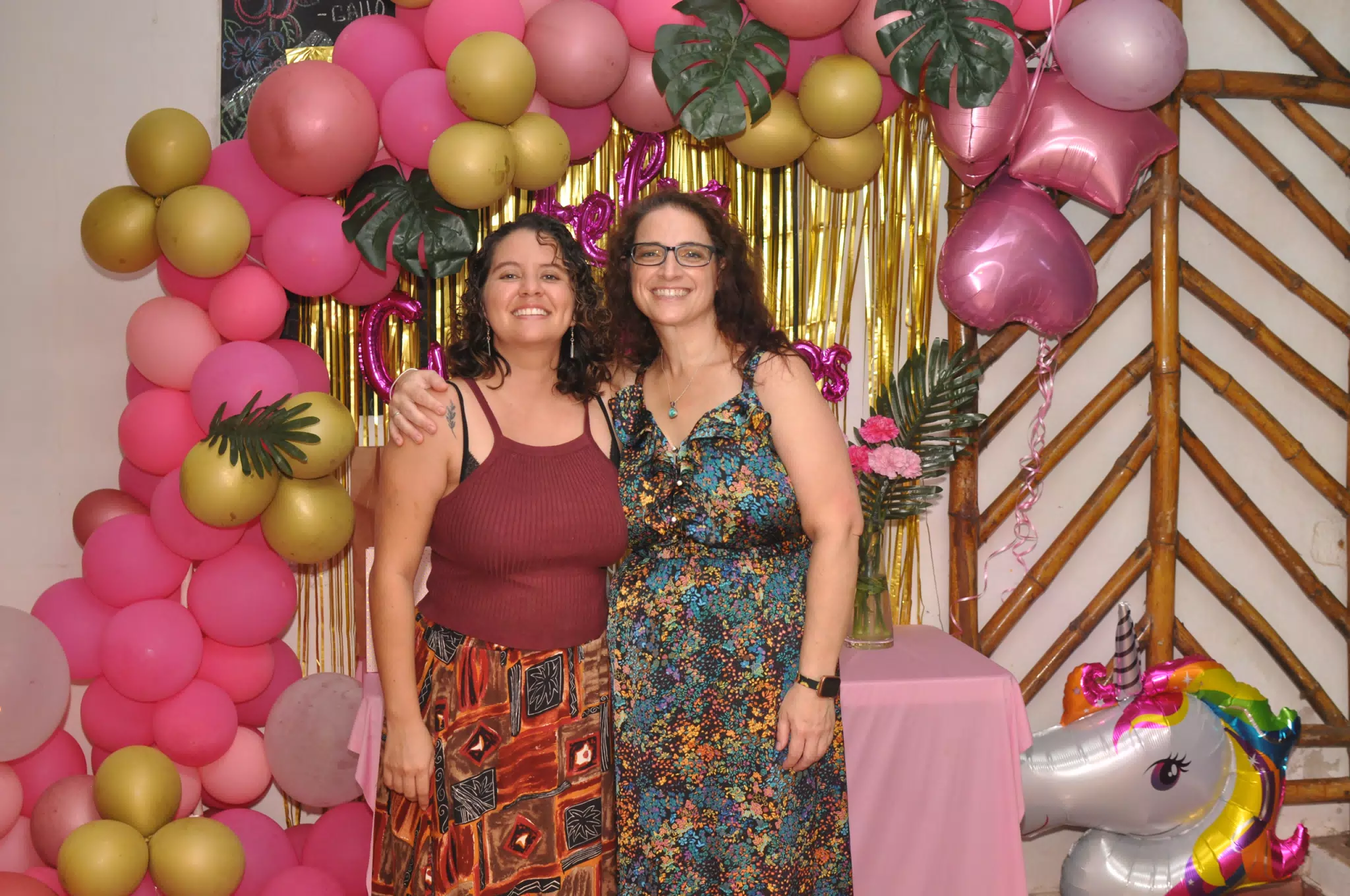 Ivonne and Dominica a the Simple Beach Lodge