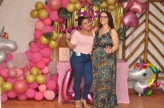 Jaho & Dominica at the Big Birthday Party on the Beach