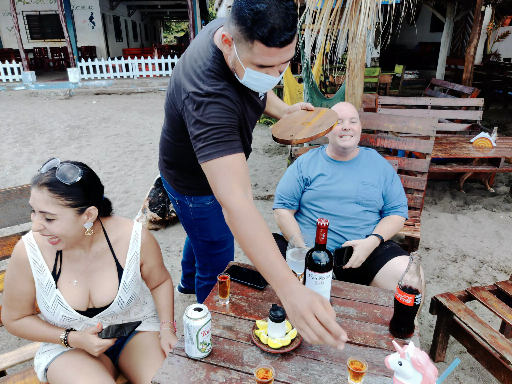 Rum Shots at Mike's Birthday Party