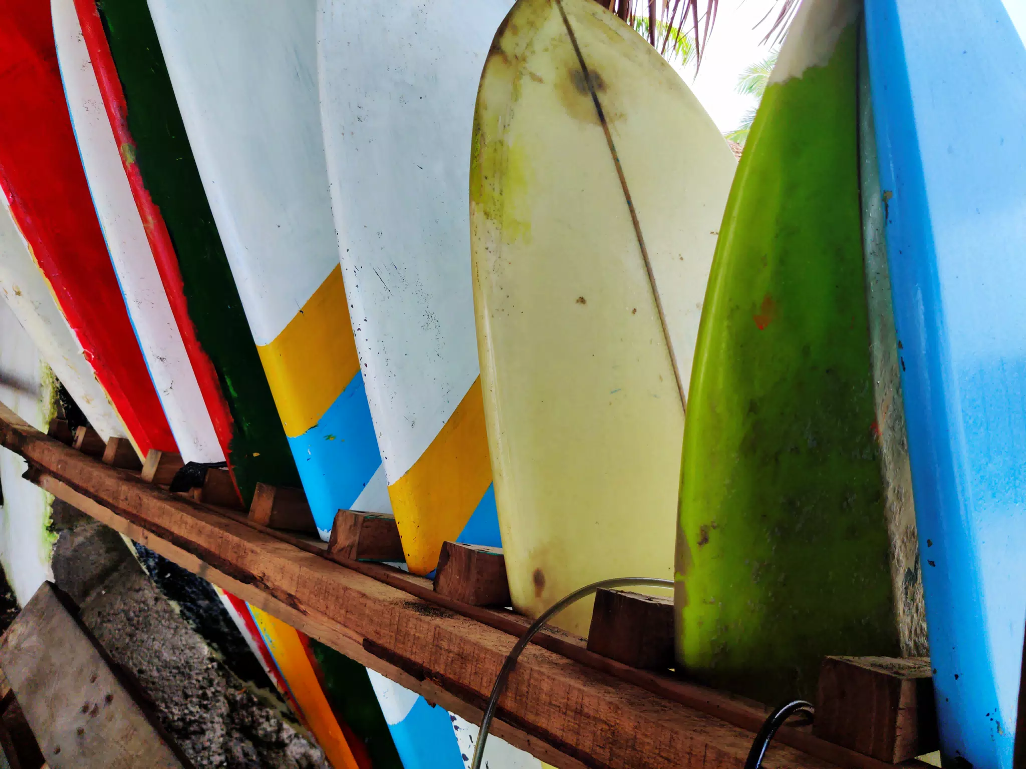 Colorful Surfboards