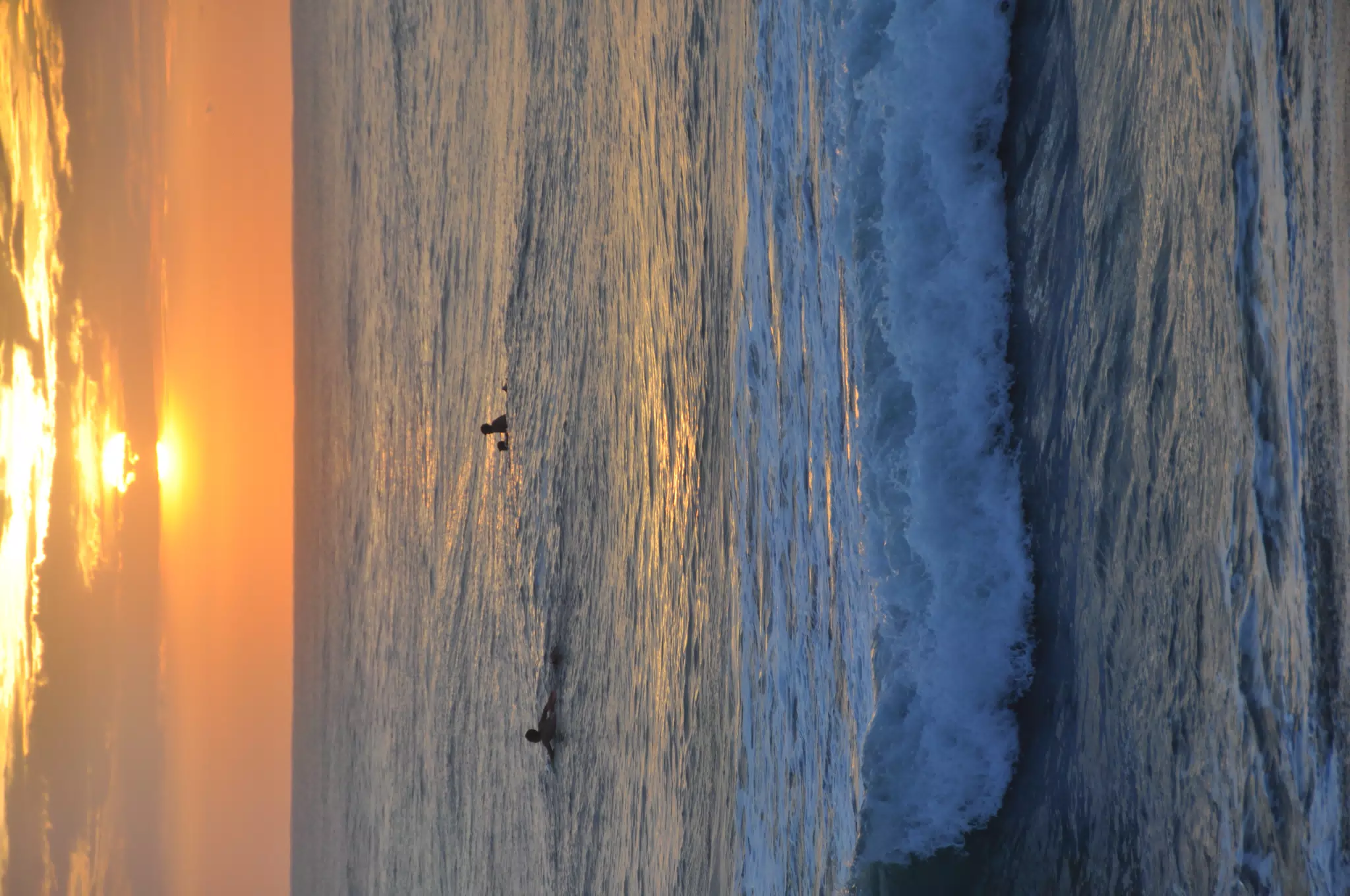Sunset on the Pacific Ocean