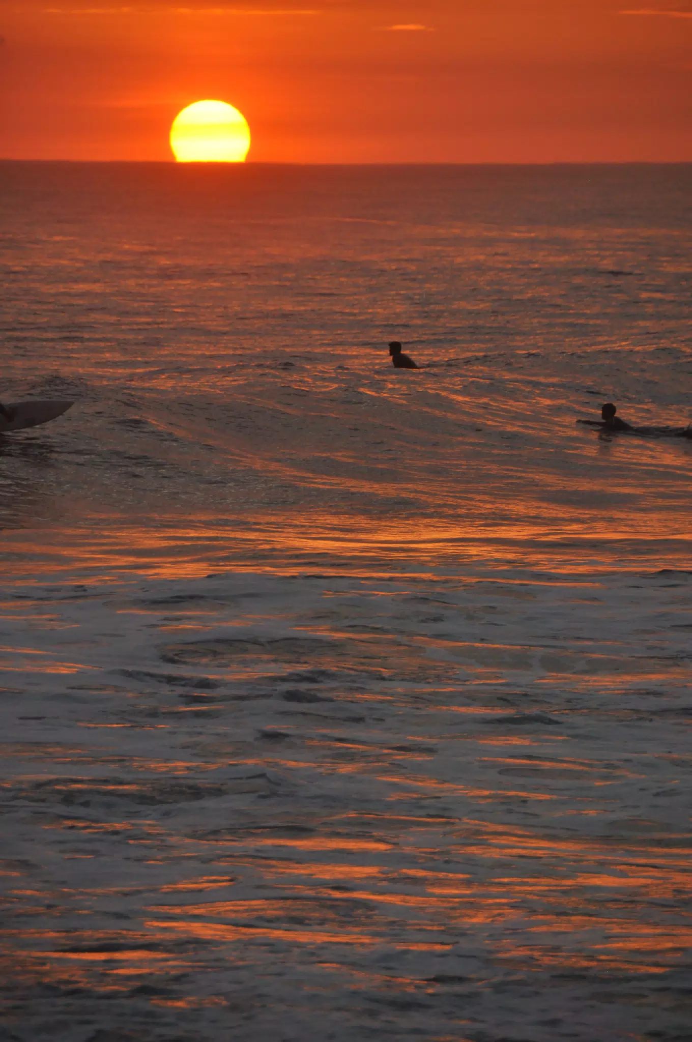 Sun Setting on the Pacific Ocean
