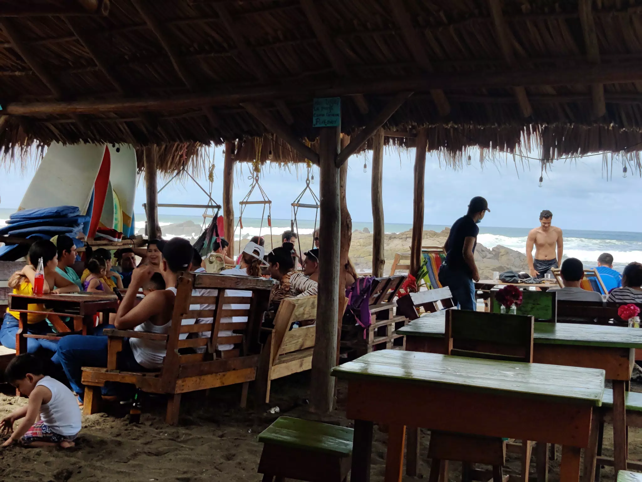 Slow Sunday on the Beach