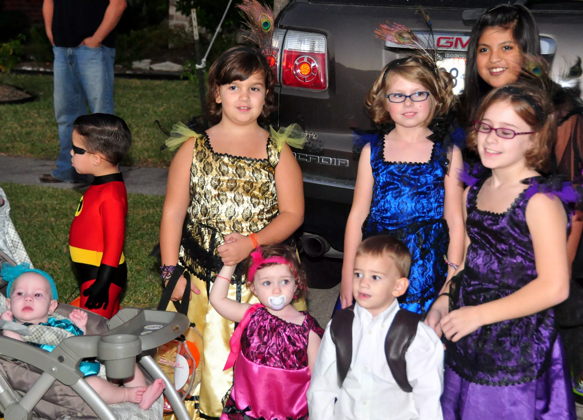 The Halloween Crew Getting Ready