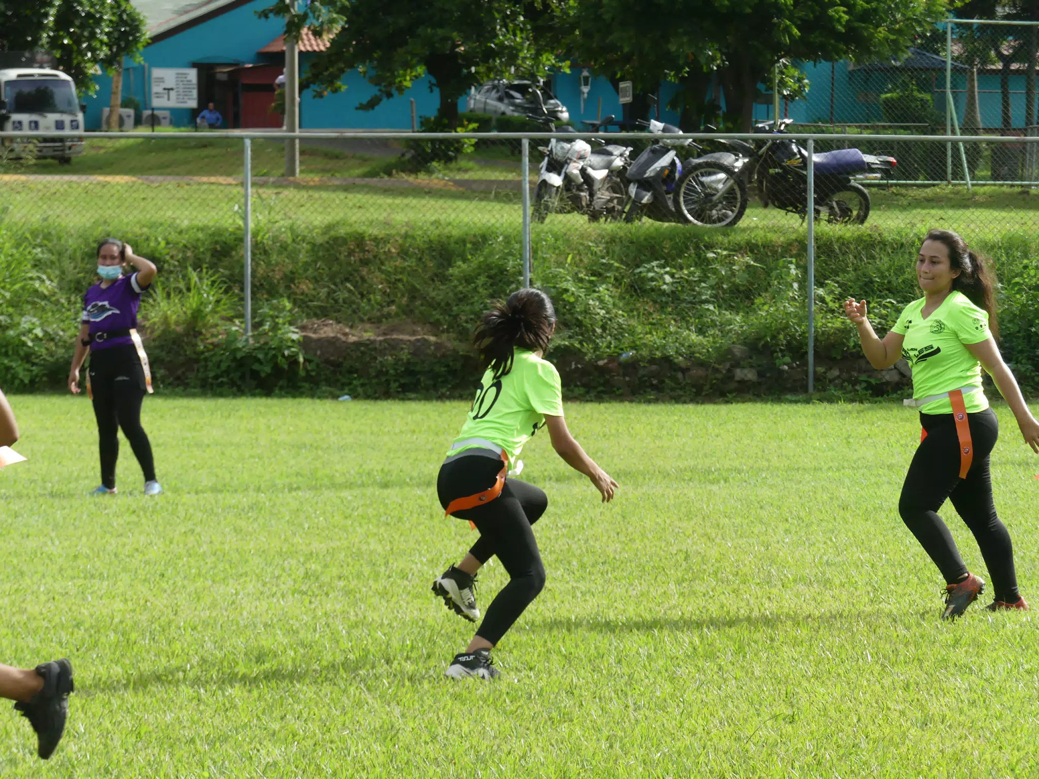 Managua Lady Eagles American Flag Football