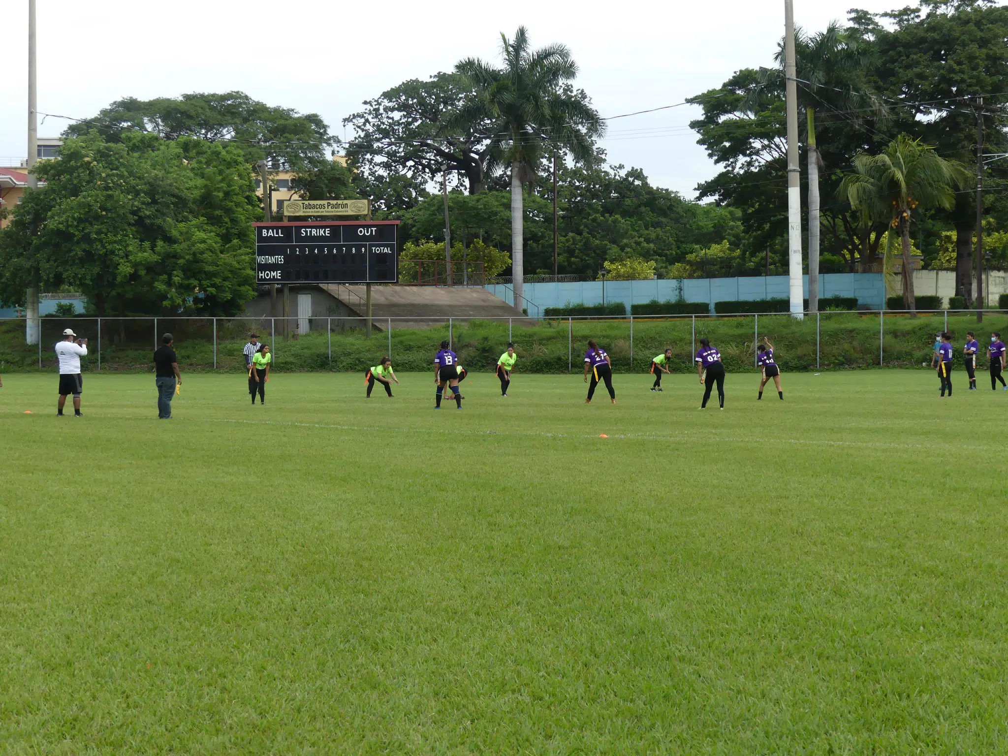 Managua Lady Eagles American Flag Football
