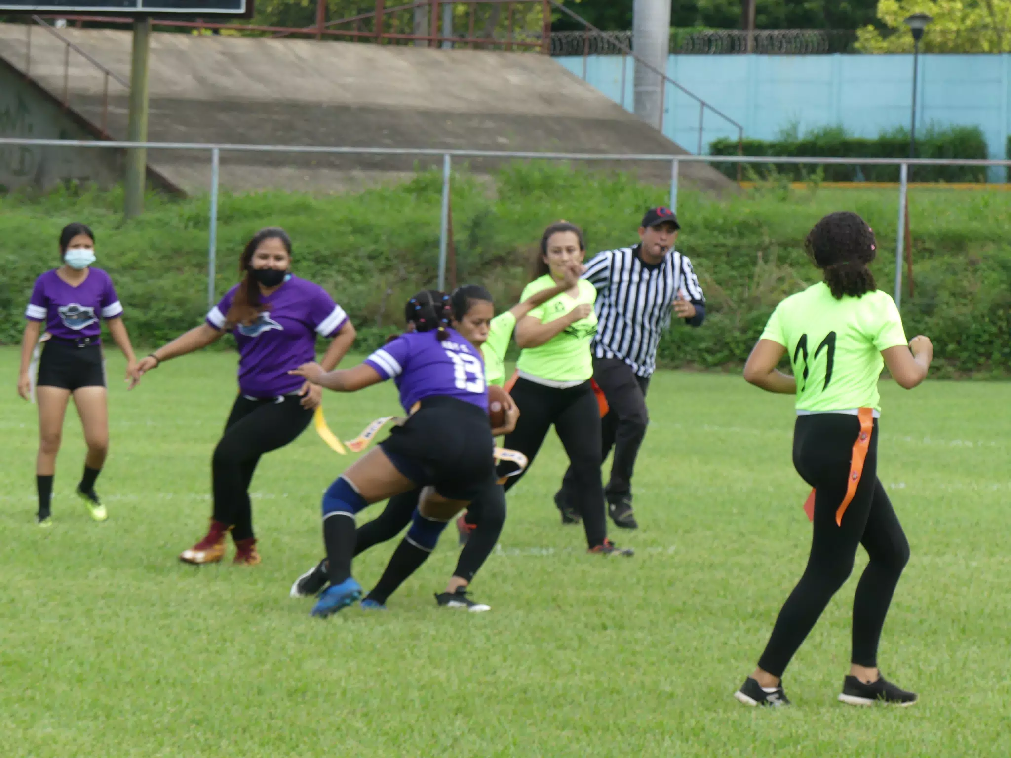 Managua Lady Eagles American Flag Football