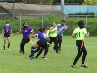 Managua Lady Eagles American Flag Football