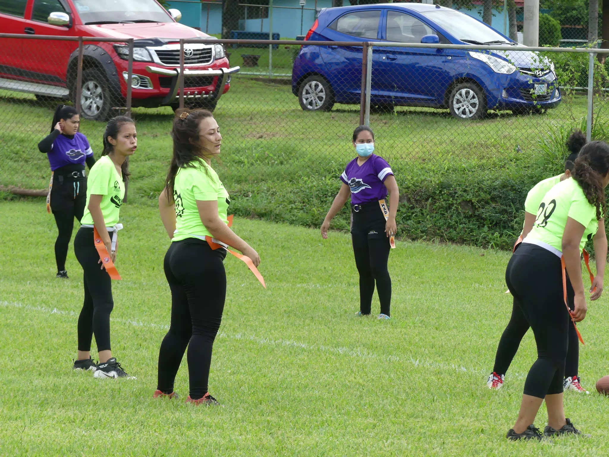 Managua Lady Eagles American Flag Football