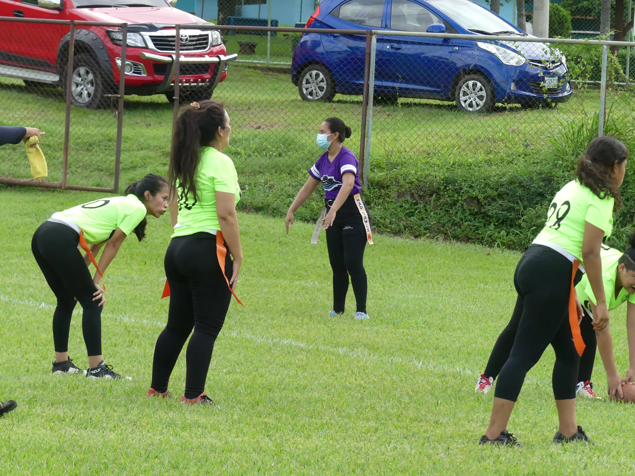 Managua Lady Eagles American Flag Football