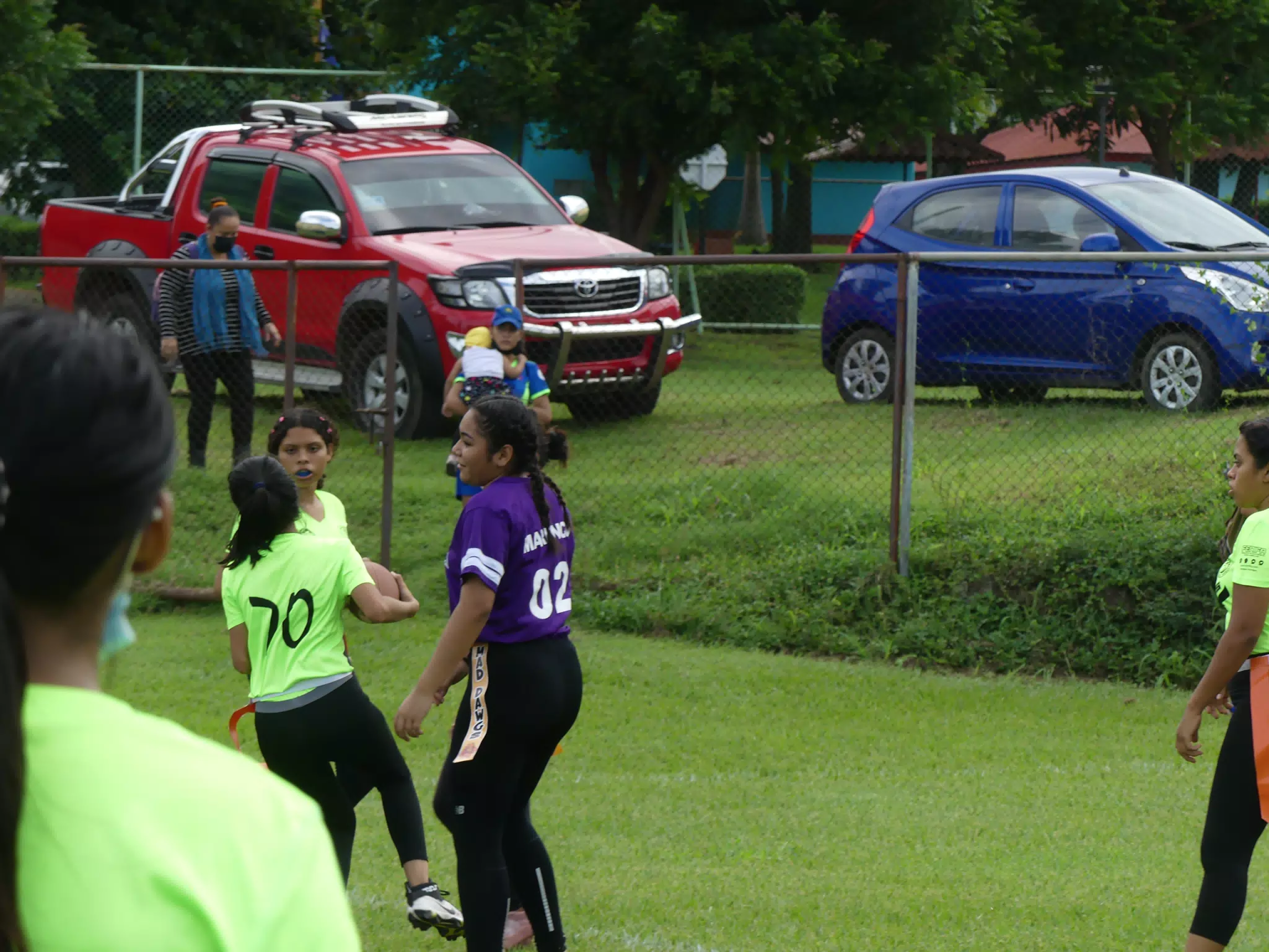 Managua Lady Eagles American Flag Football