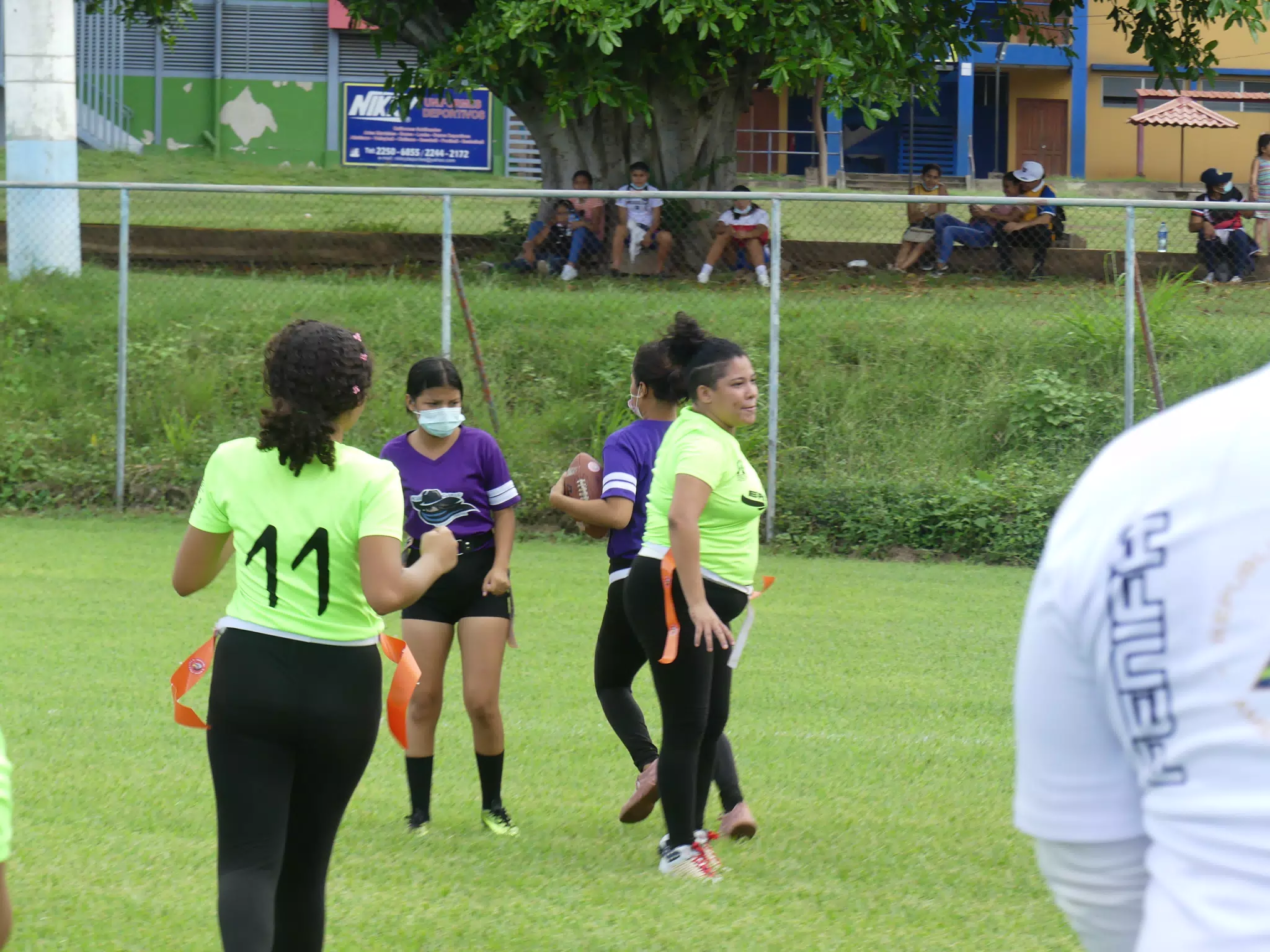 Managua Lady Eagles American Flag Football