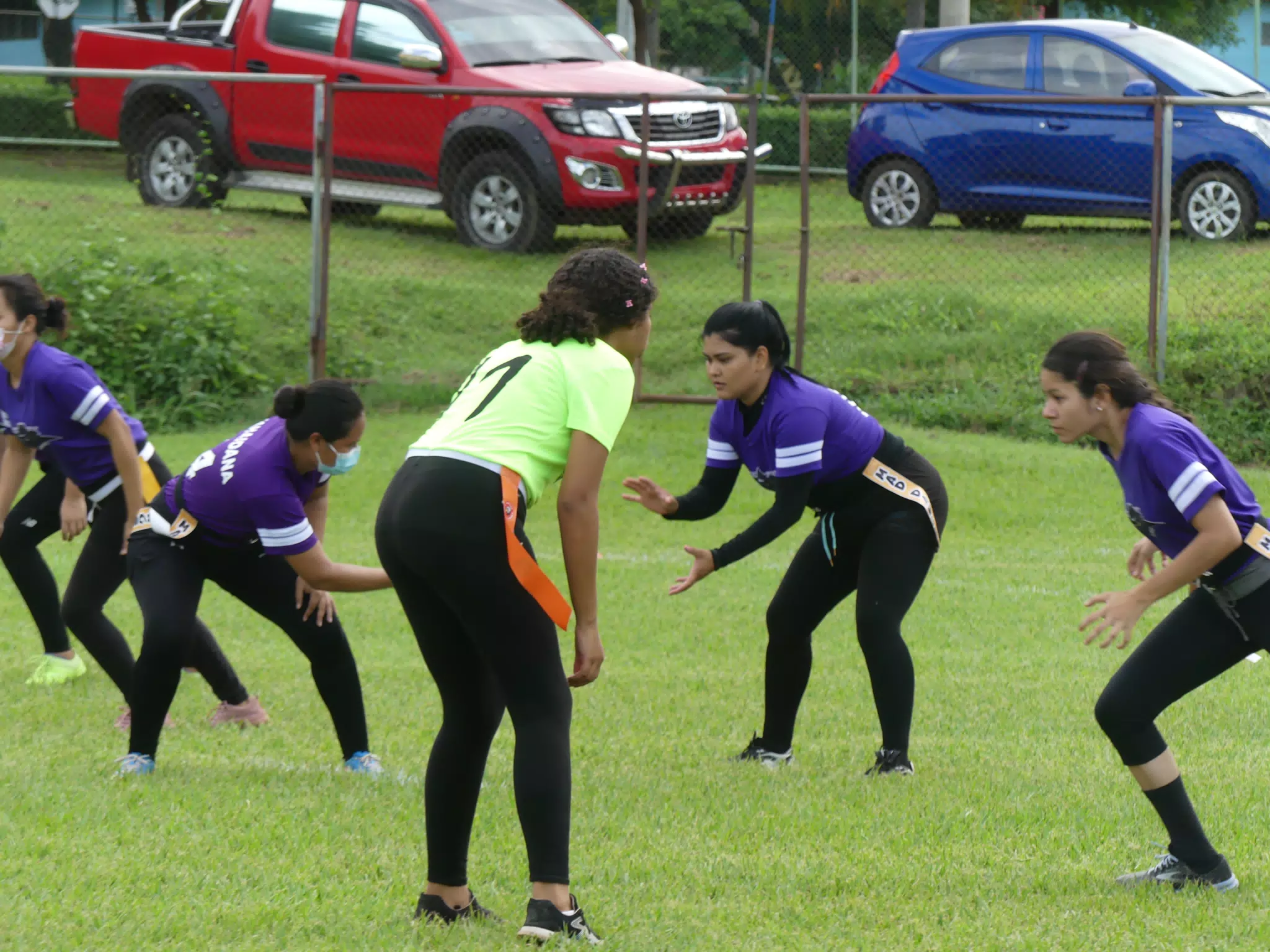 Managua Lady Eagles American Flag Football