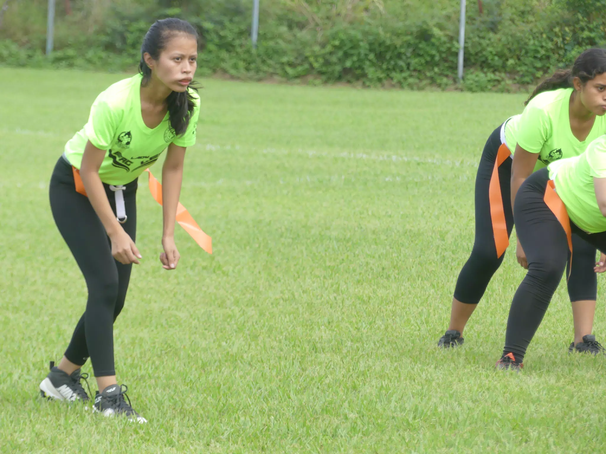 Managua Lady Eagles American Flag Football