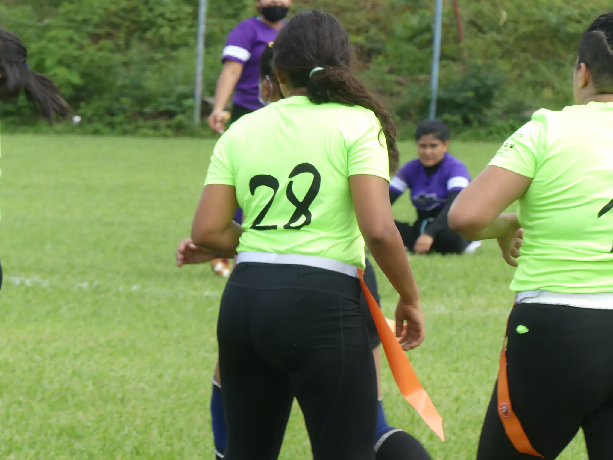 Managua Lady Eagles American Flag Football