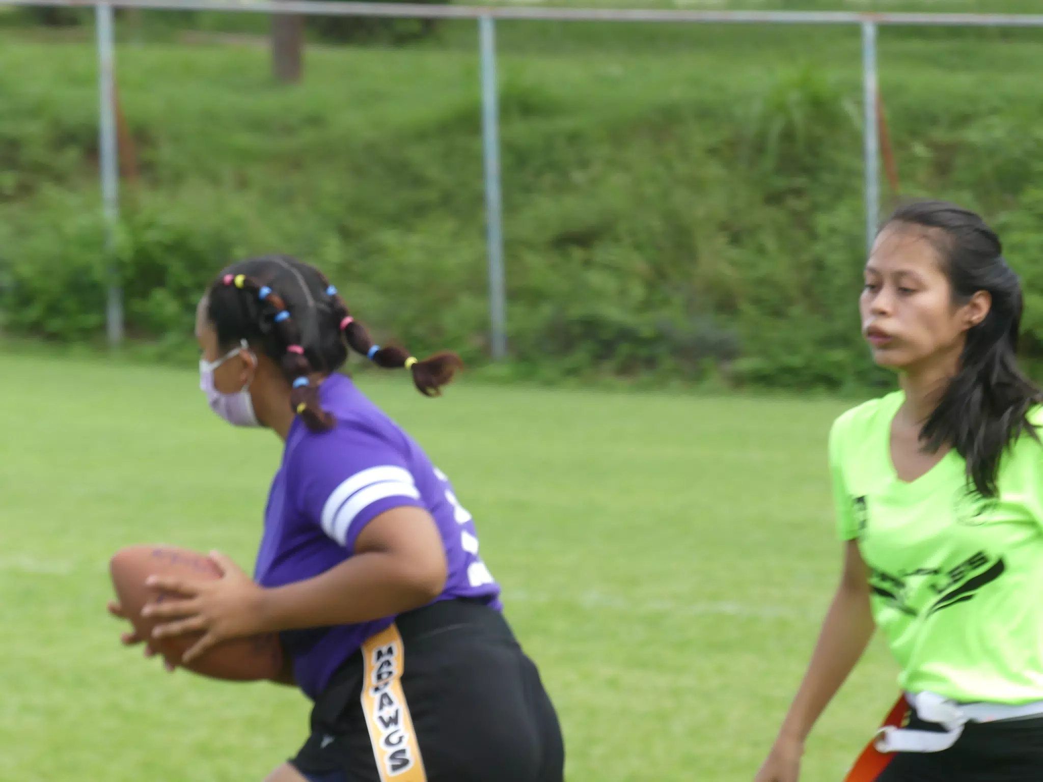Managua Lady Eagles American Flag Football