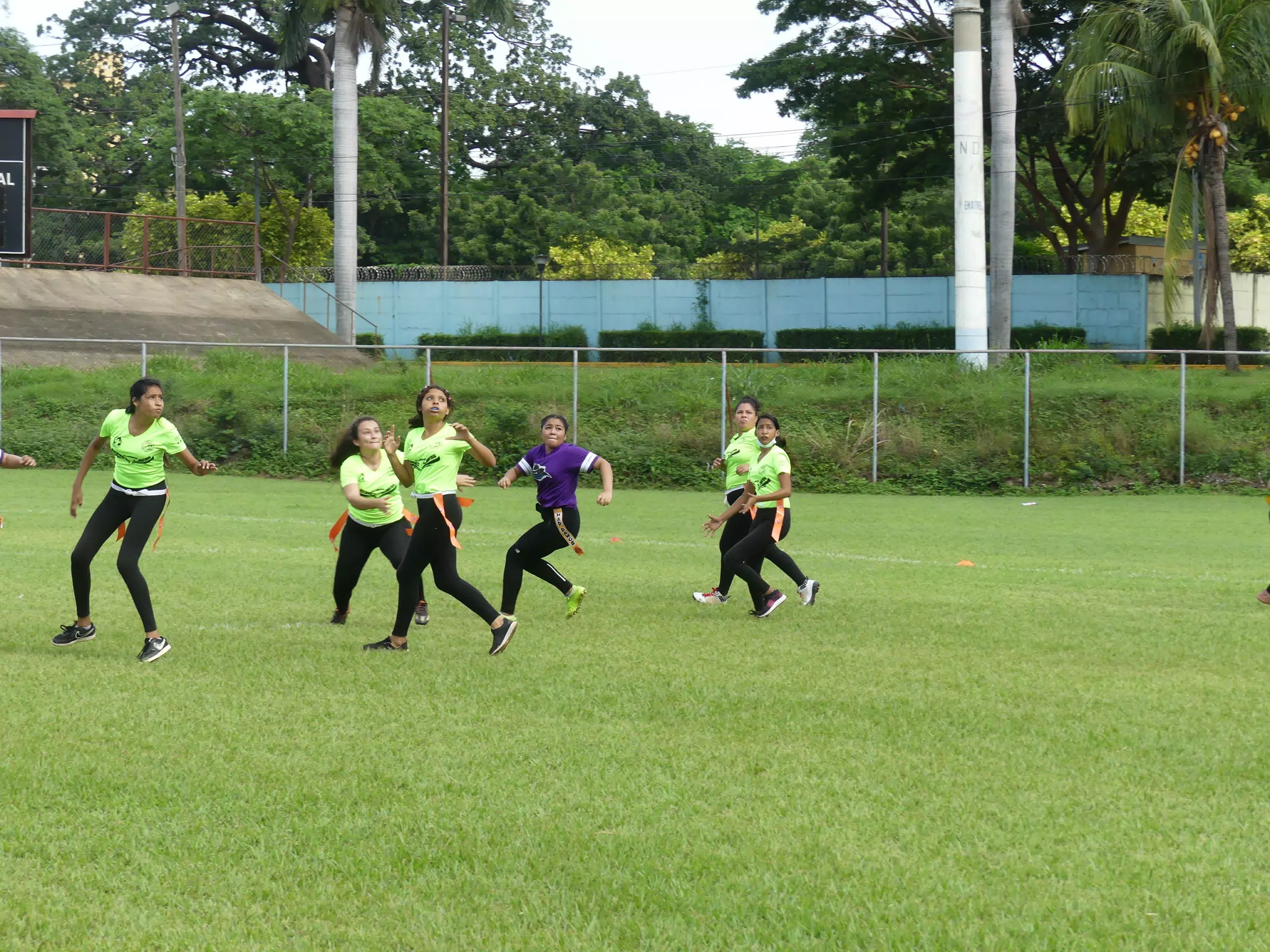 Managua Lady Eagles American Flag Football