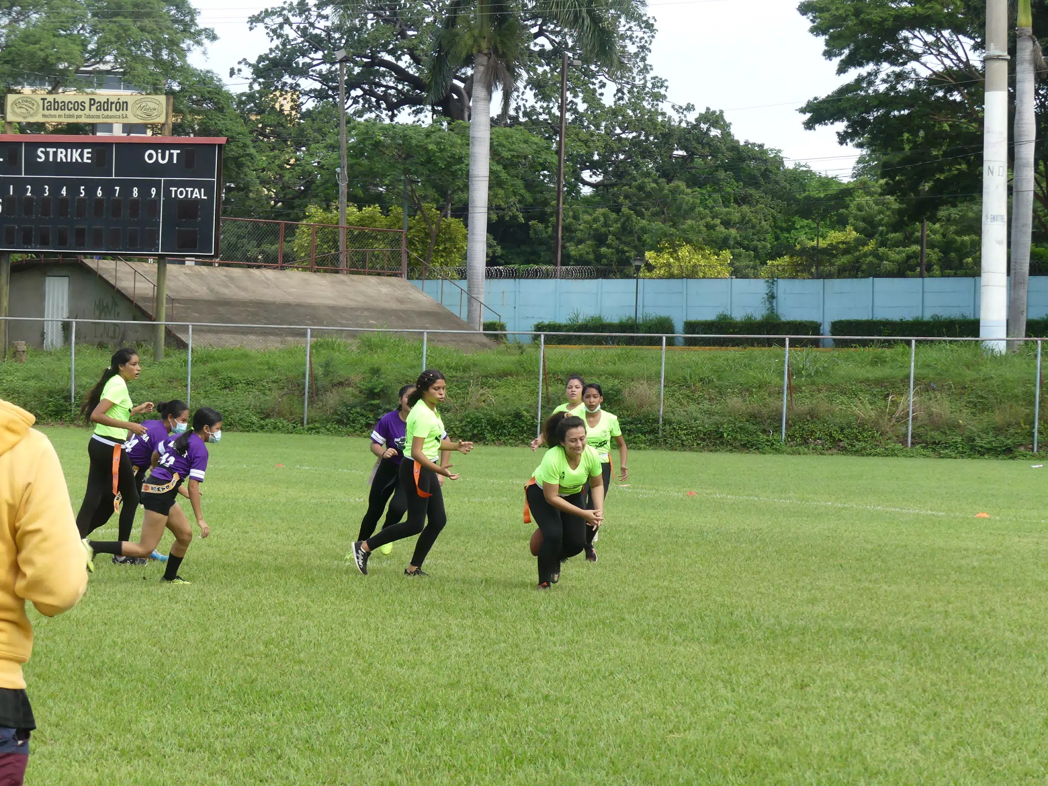 Managua Lady Eagles American Flag Football