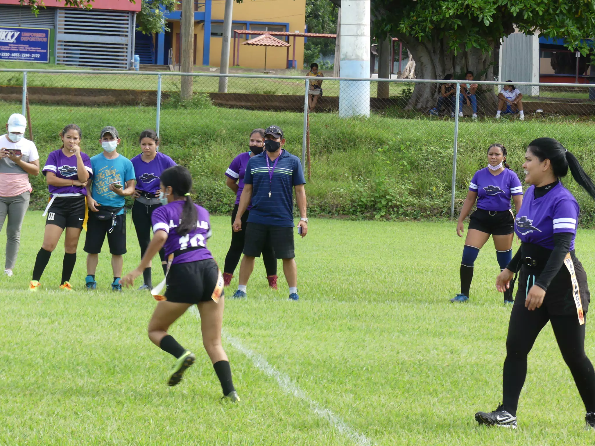 Managua Lady Eagles American Flag Football