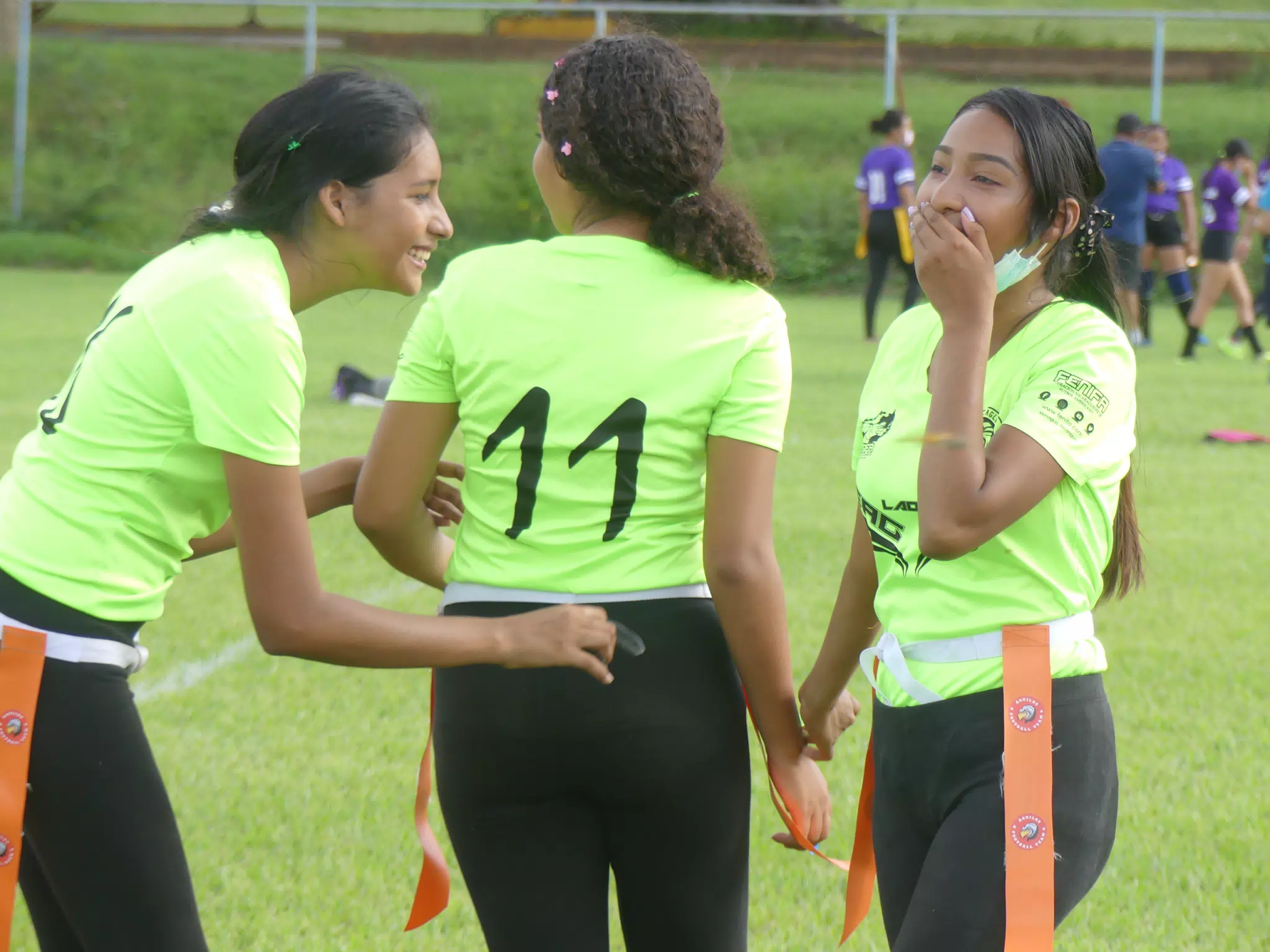 Managua Lady Eagles American Flag Football
