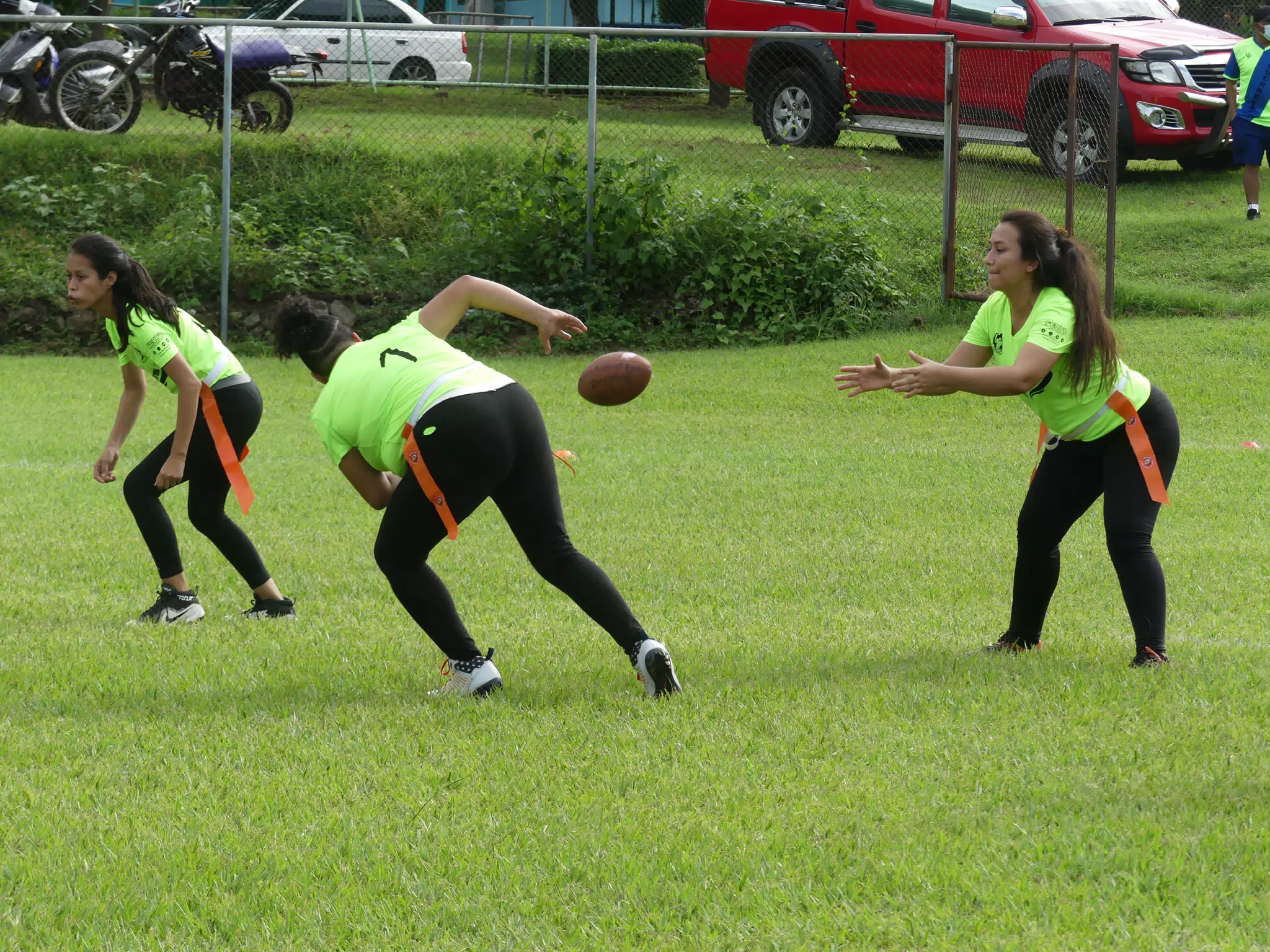 Managua Lady Eagles American Flag Football