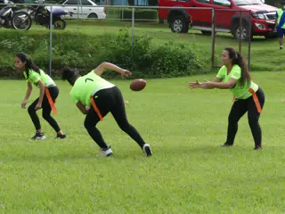Managua Lady Eagles American Flag Football