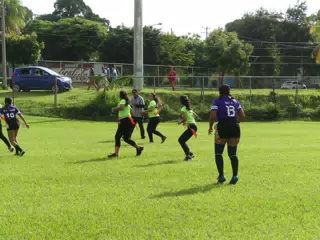 Managua Lady Eagles American Flag Football