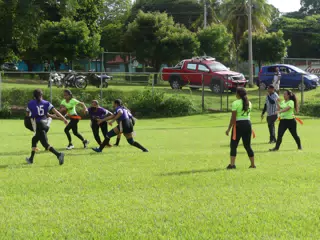 Managua Lady Eagles American Flag Football