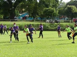 Managua Lady Eagles American Flag Football