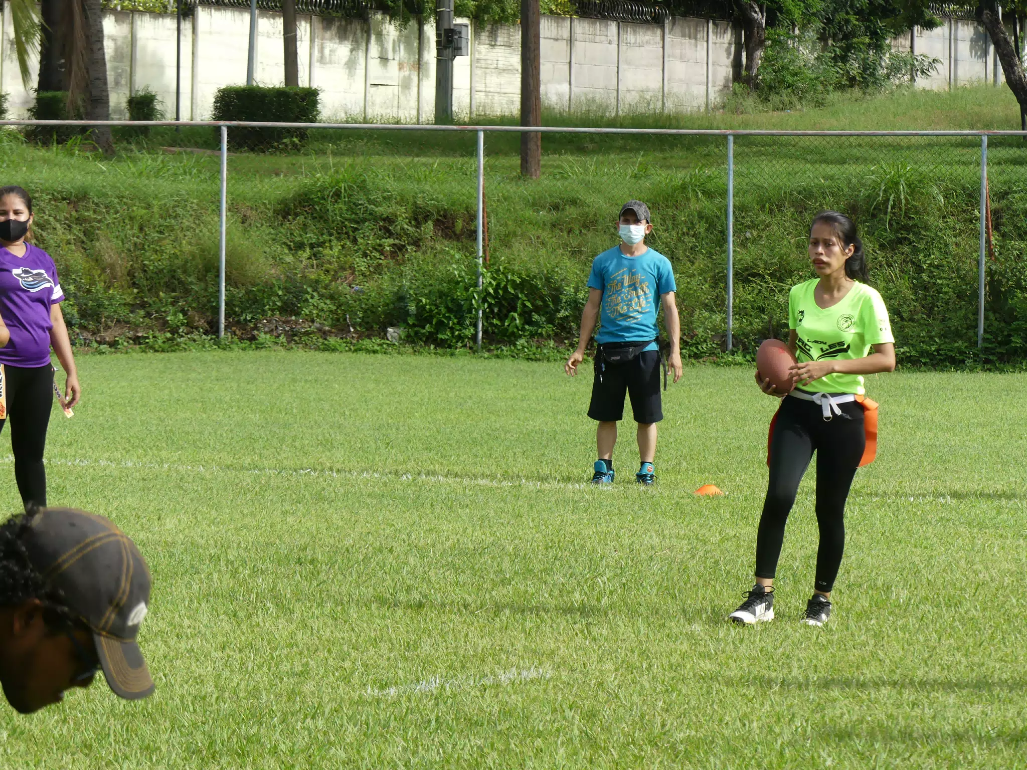 Managua Lady Eagles American Flag Football