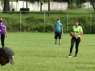 Managua Lady Eagles American Flag Football