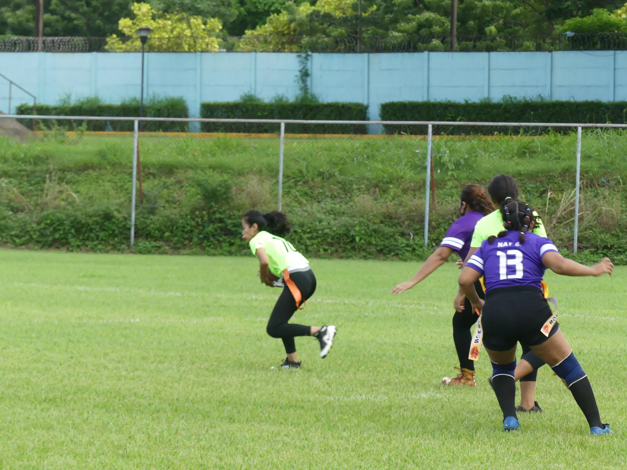 Managua Lady Eagles American Flag Football