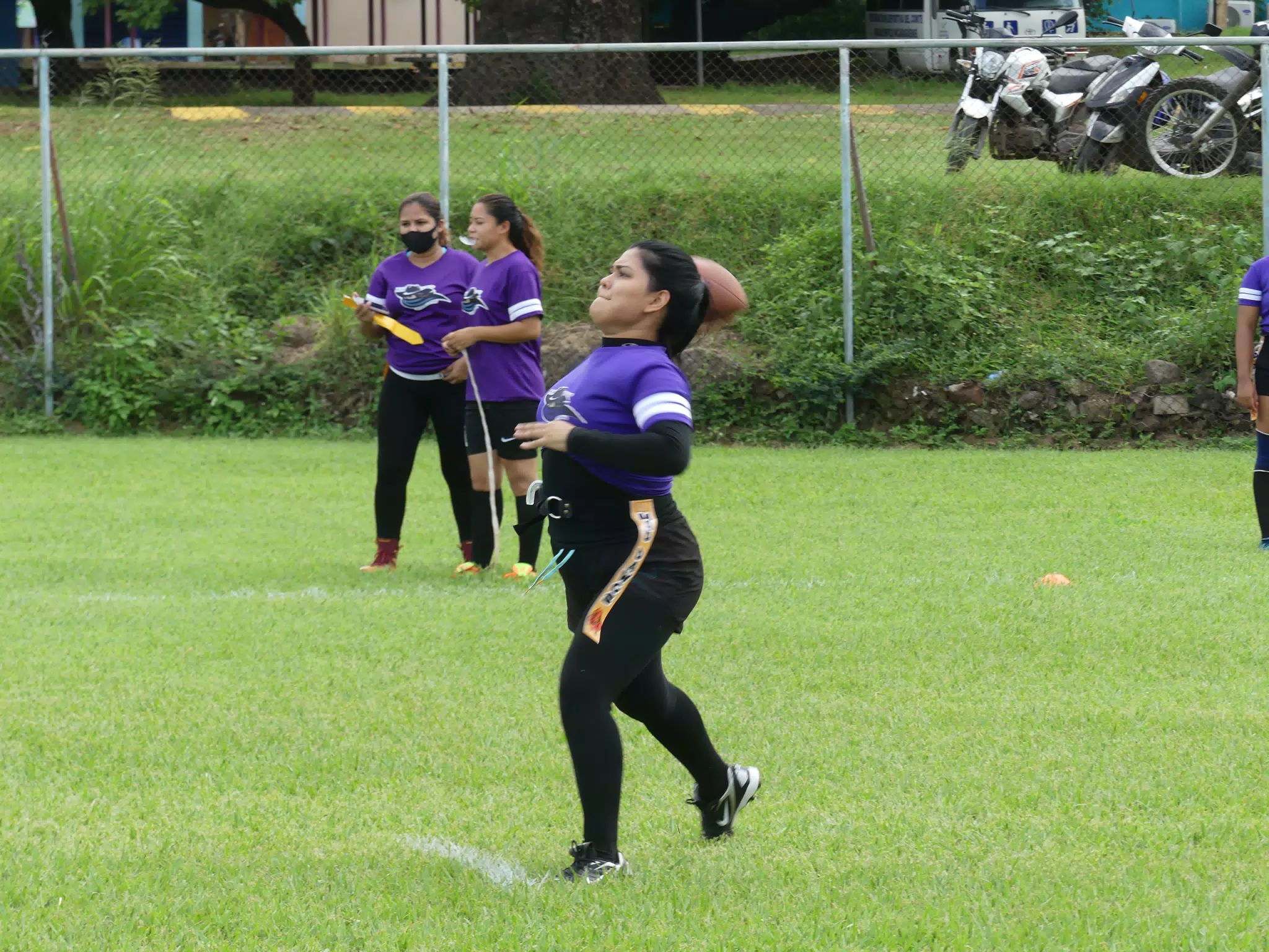 Managua Lady Eagles American Flag Football