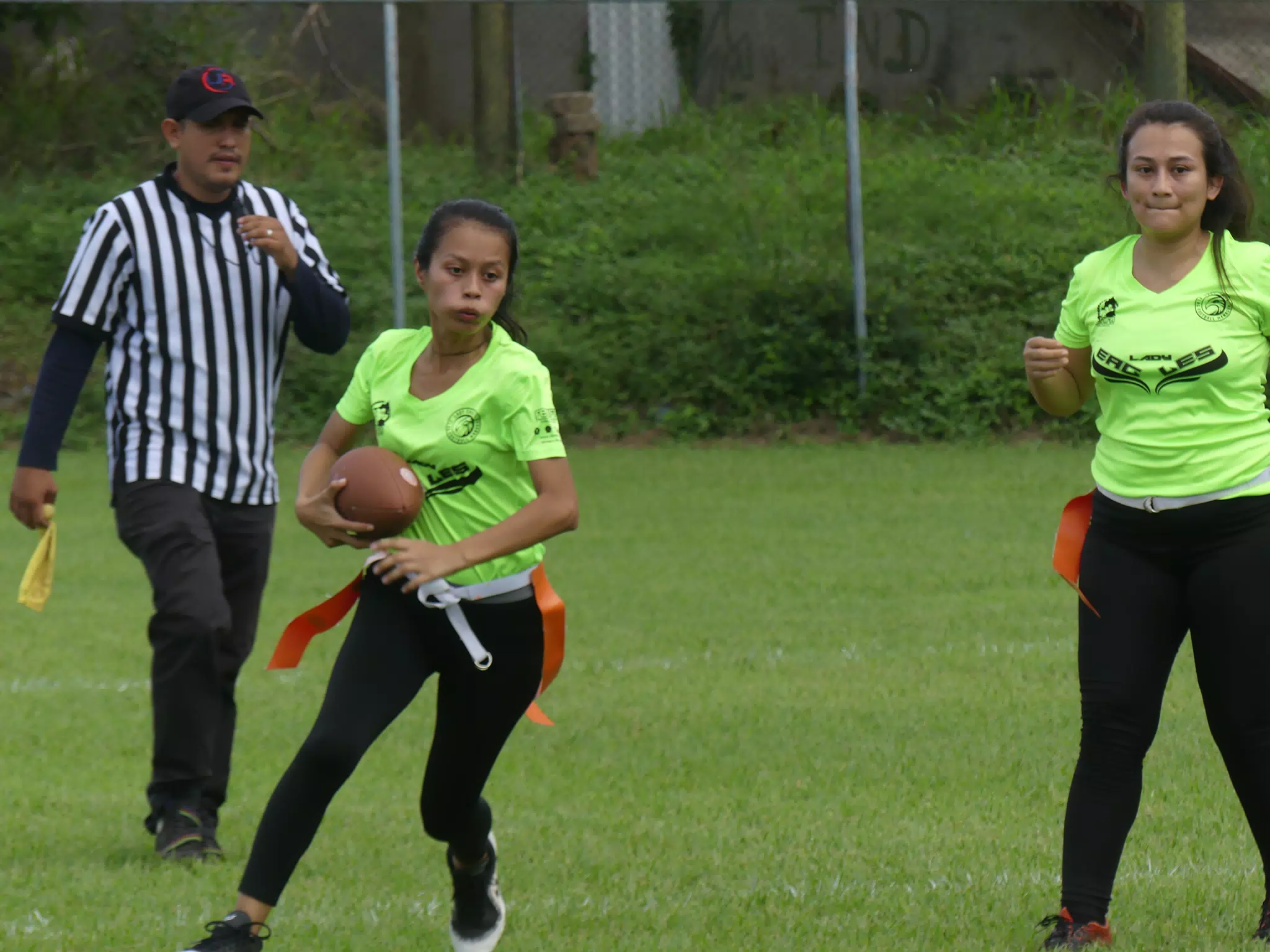 Managua Lady Eagles American Flag Football