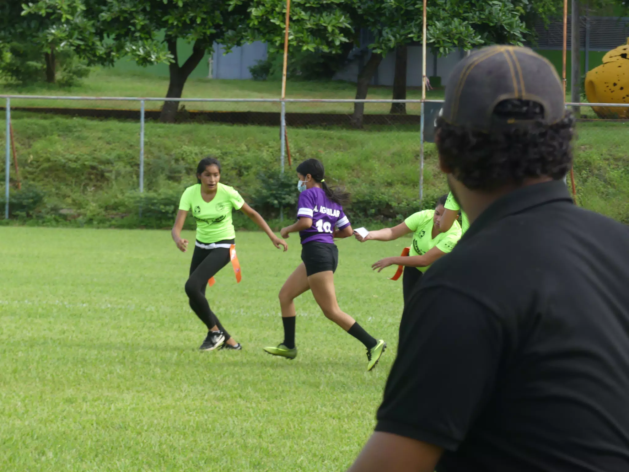 Managua Lady Eagles American Flag Football