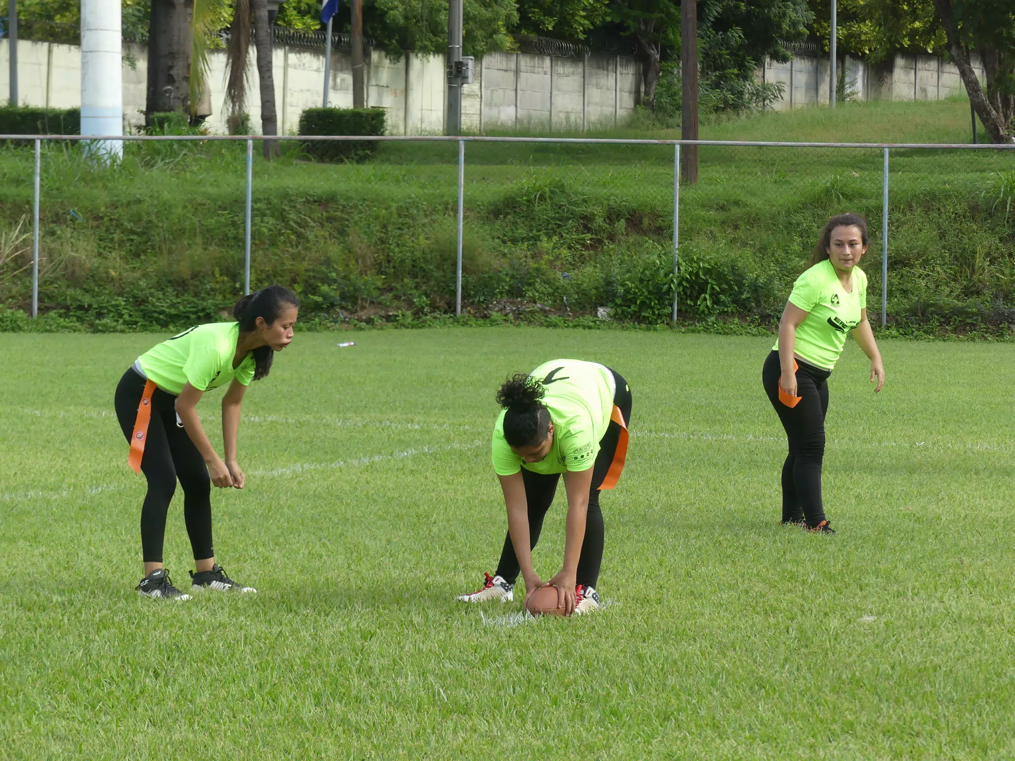 Managua Lady Eagles American Flag Football