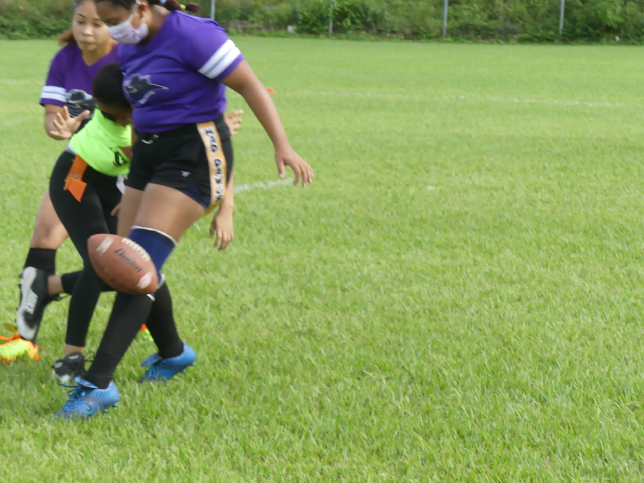 Managua Lady Eagles American Flag Football