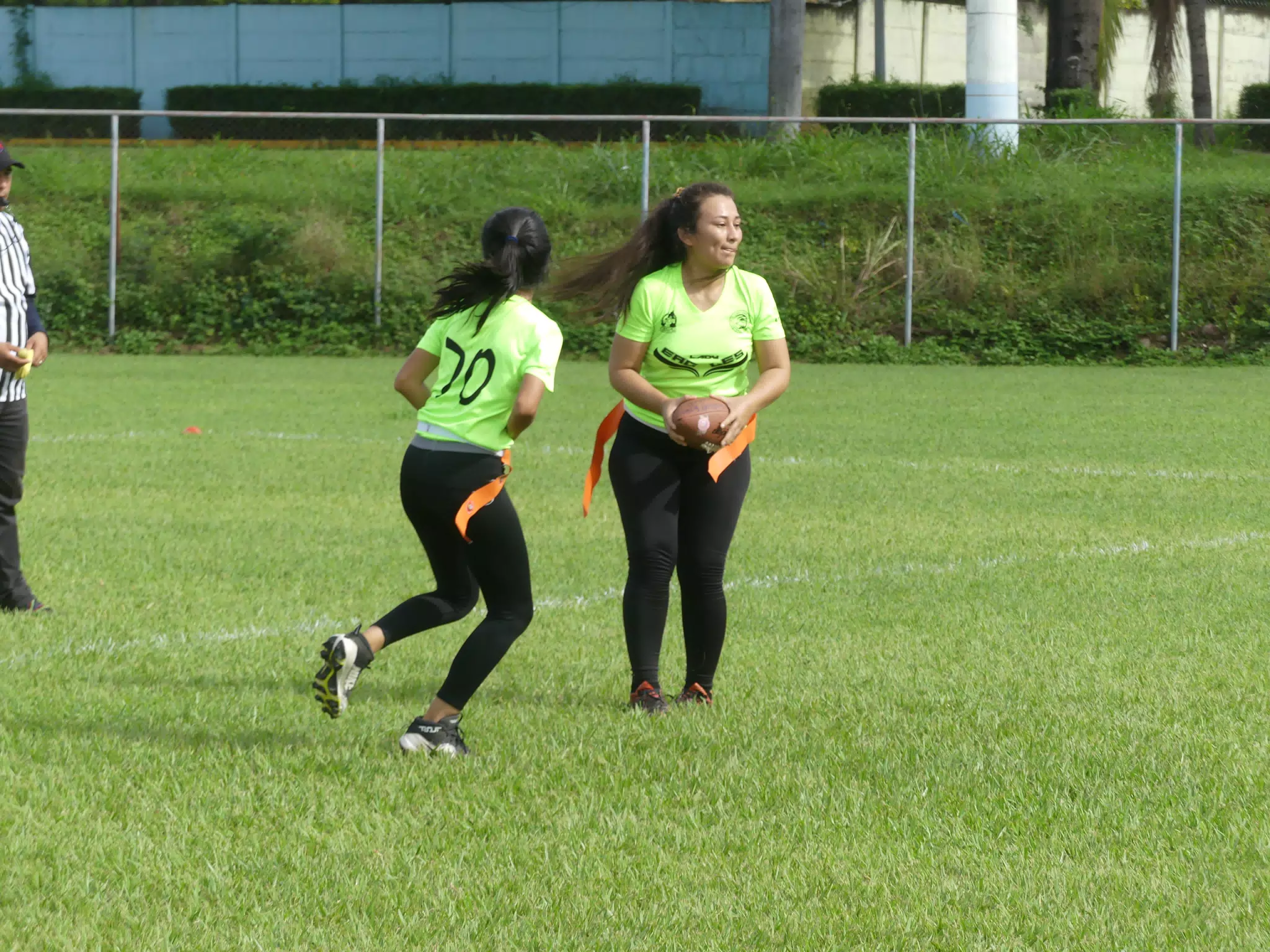 Managua Lady Eagles American Flag Football