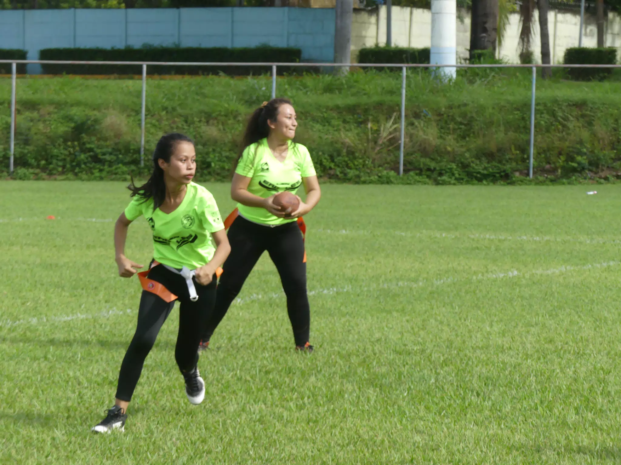 Managua Lady Eagles American Flag Football
