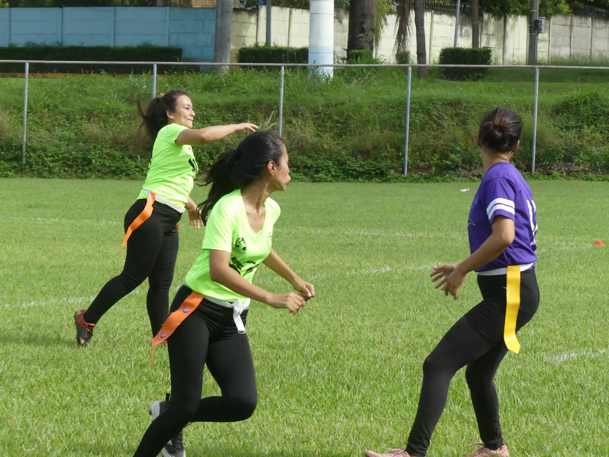 Managua Lady Eagles American Flag Football
