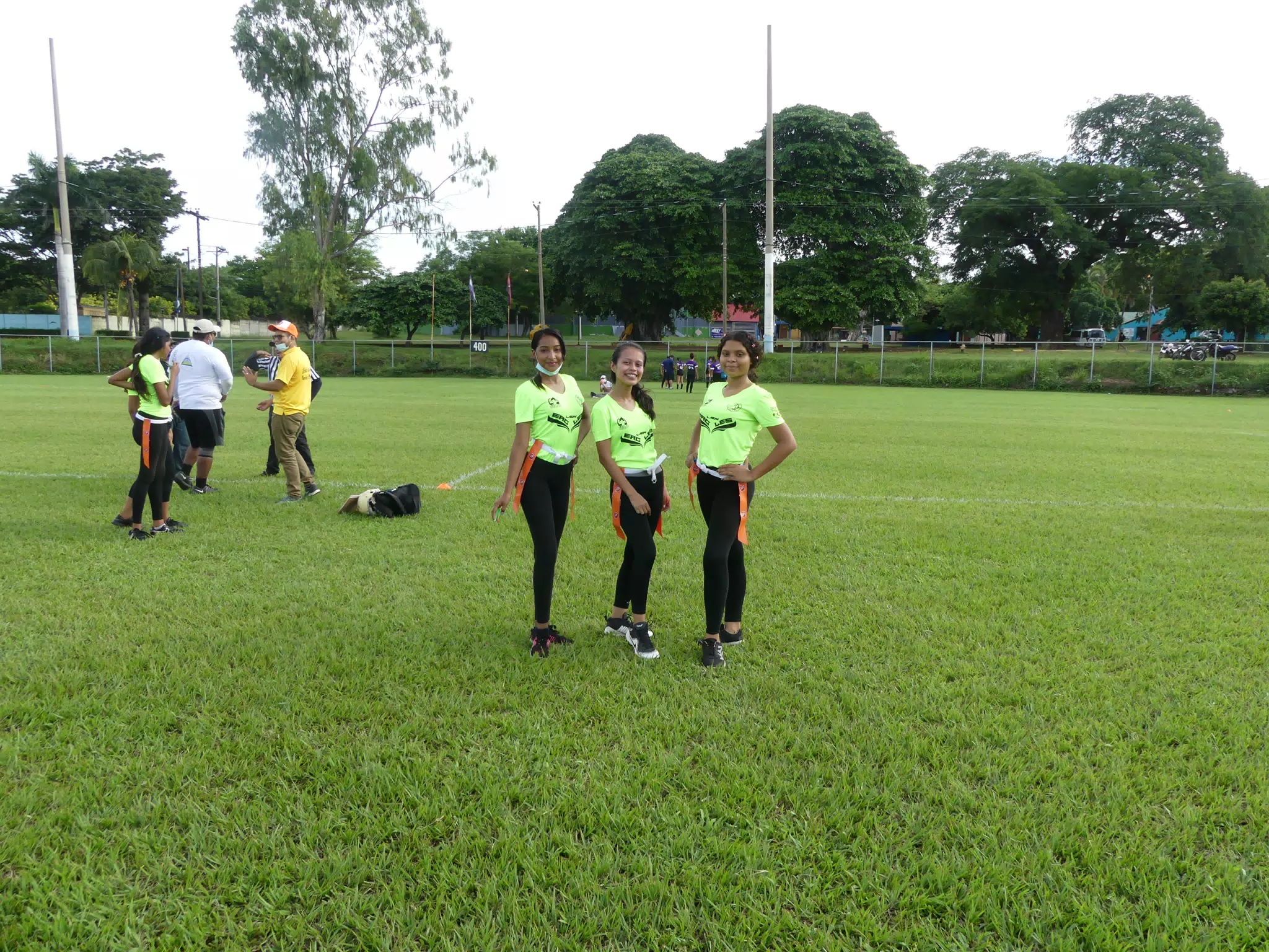 Managua Lady Eagles American Flag Football