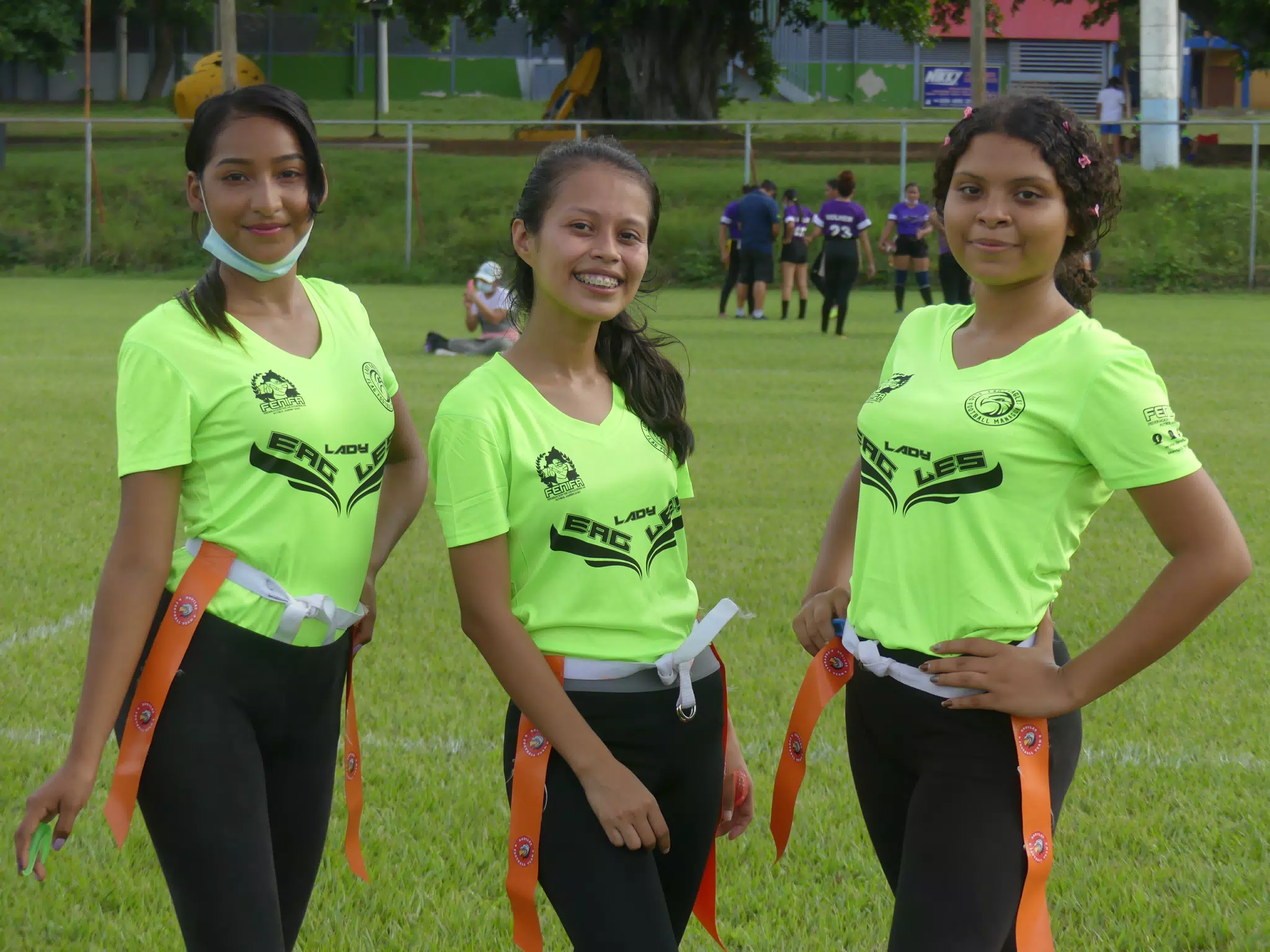 Managua Lady Eagles American Flag Football