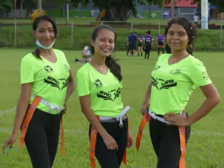 Managua Lady Eagles American Flag Football