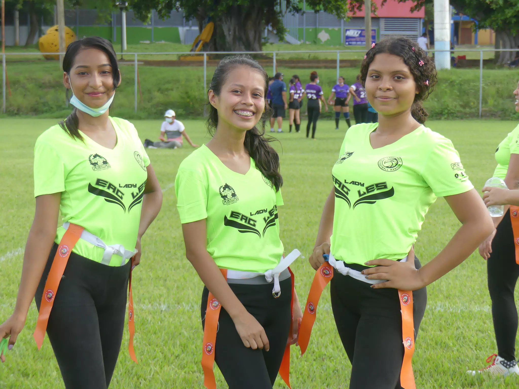 Managua Lady Eagles American Flag Football