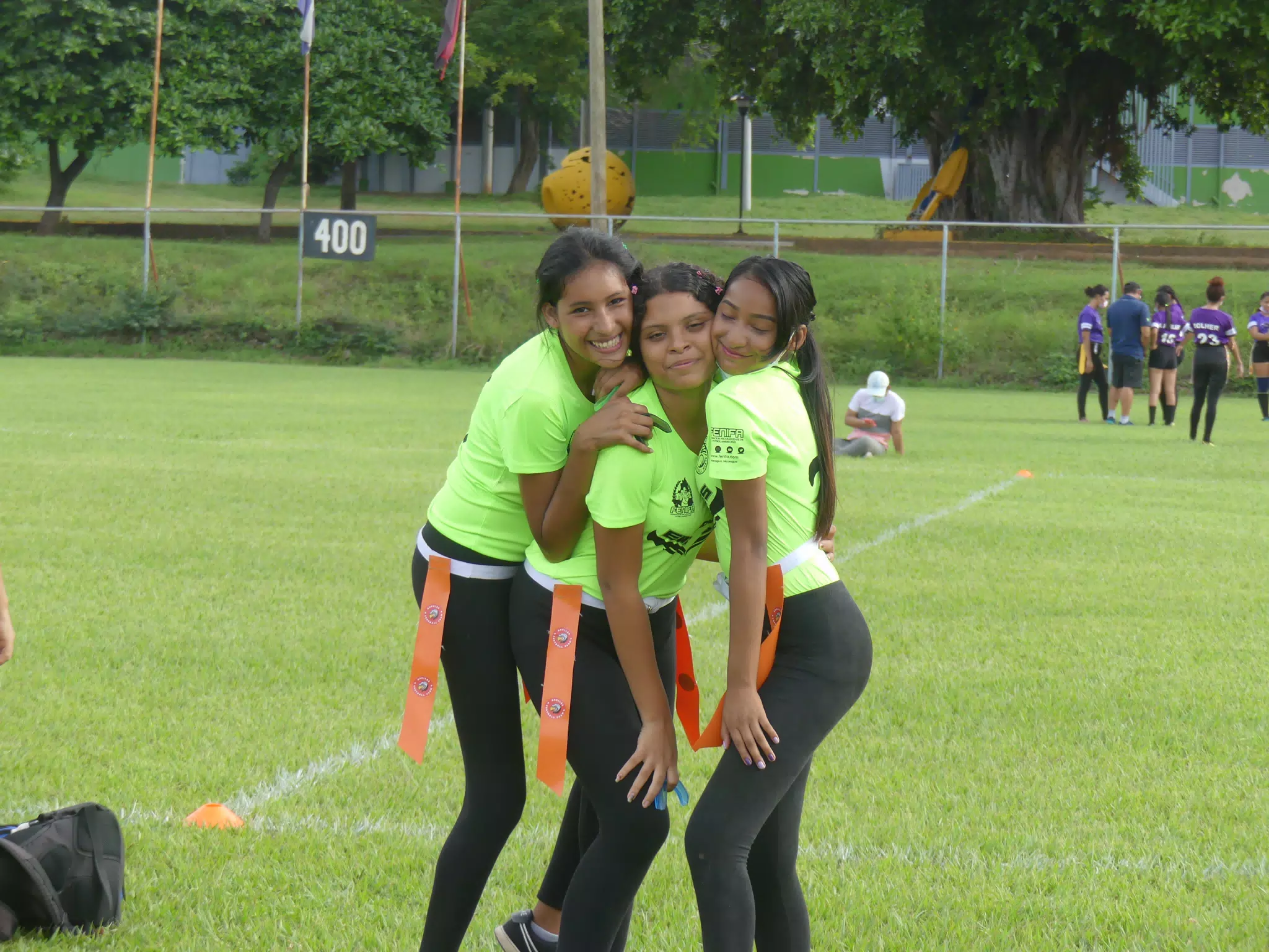 Managua Lady Eagles American Flag Football
